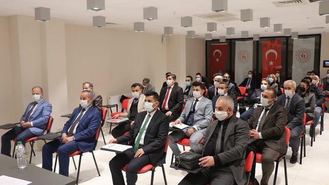 Gençlik ve Spor İl Müdürlüğü’nde değerlendirme toplantısı yapıldı