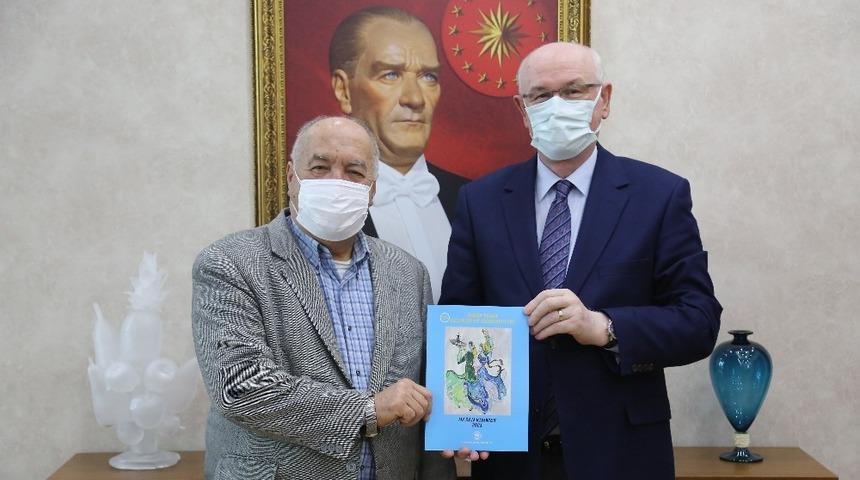 Hasan Kırımer&rsquo;den Başkan Kurt&rsquo;a teşekk&uuml;r ziyareti