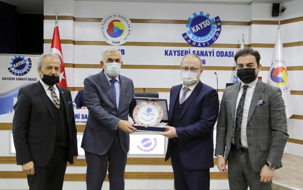 &Ouml;zbekistan İşadamları Heyetinden KAYSO&rsquo;ya Ziyaret