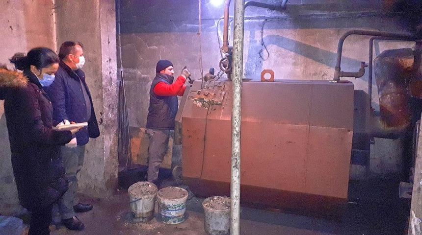 Kahramanmaraş&rsquo;ta ısıtma sistemleri denetleniyor