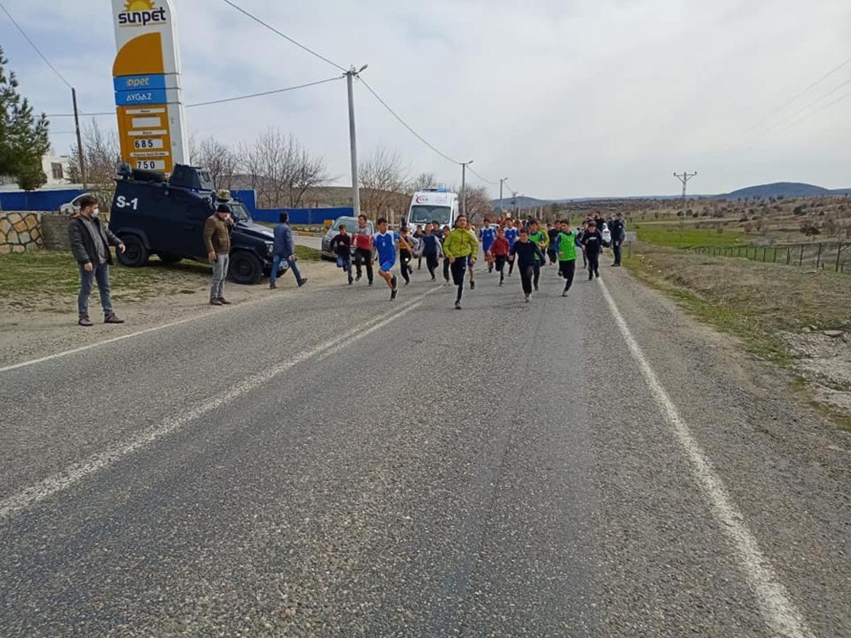 Dicle&rsquo;de atletizm geliştirme koşusu