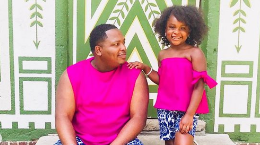 El emeği giysiler! Bu baba kızına özel kıyafetler dikiyor