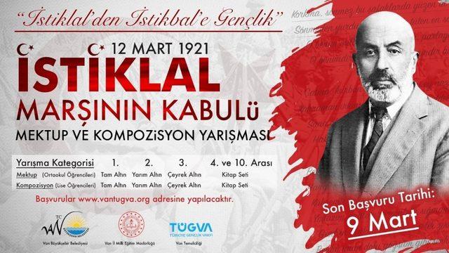 Van’da kompozisyon ve mektup yarışması başvuruları başladı