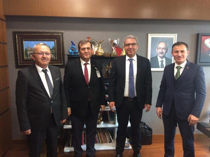 Çorum Ticaret Borsası’nın Ankara ziyaretleri G4