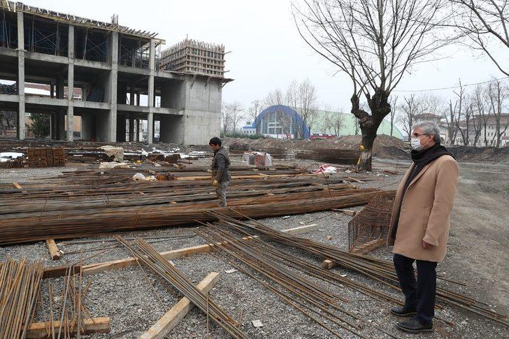 48 derslikli yeni eğitim külliyesi yükseliyor G3