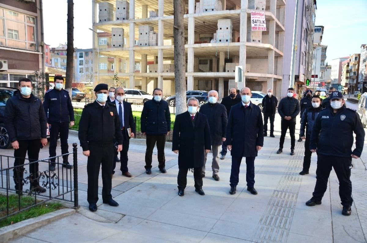 Kaymakam Yıldırım&rsquo;dan korona vir&uuml;s denetimi