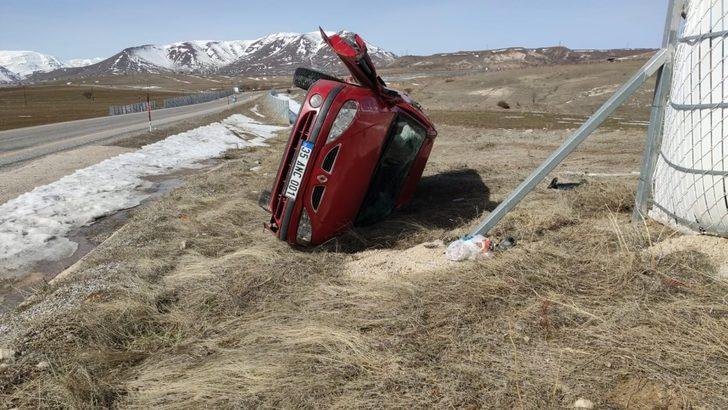 Malatya’da 112 personelleri kaza yaptı G3