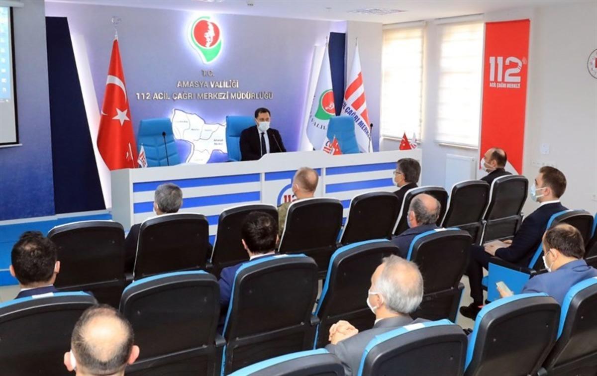 Vali Masatlı: &ldquo;Vaka ortalamaları y&uuml;ksek illere komşu olmamız Amasya&rsquo;yı olumsuz y&ouml;nde etkilemekte&rdquo;