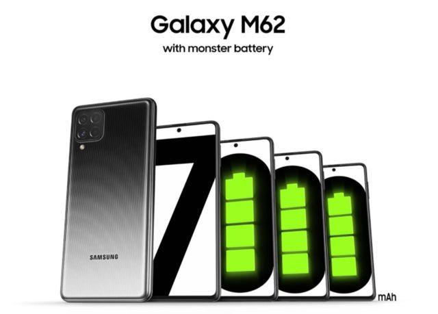 Galaxy M62 özellikleri