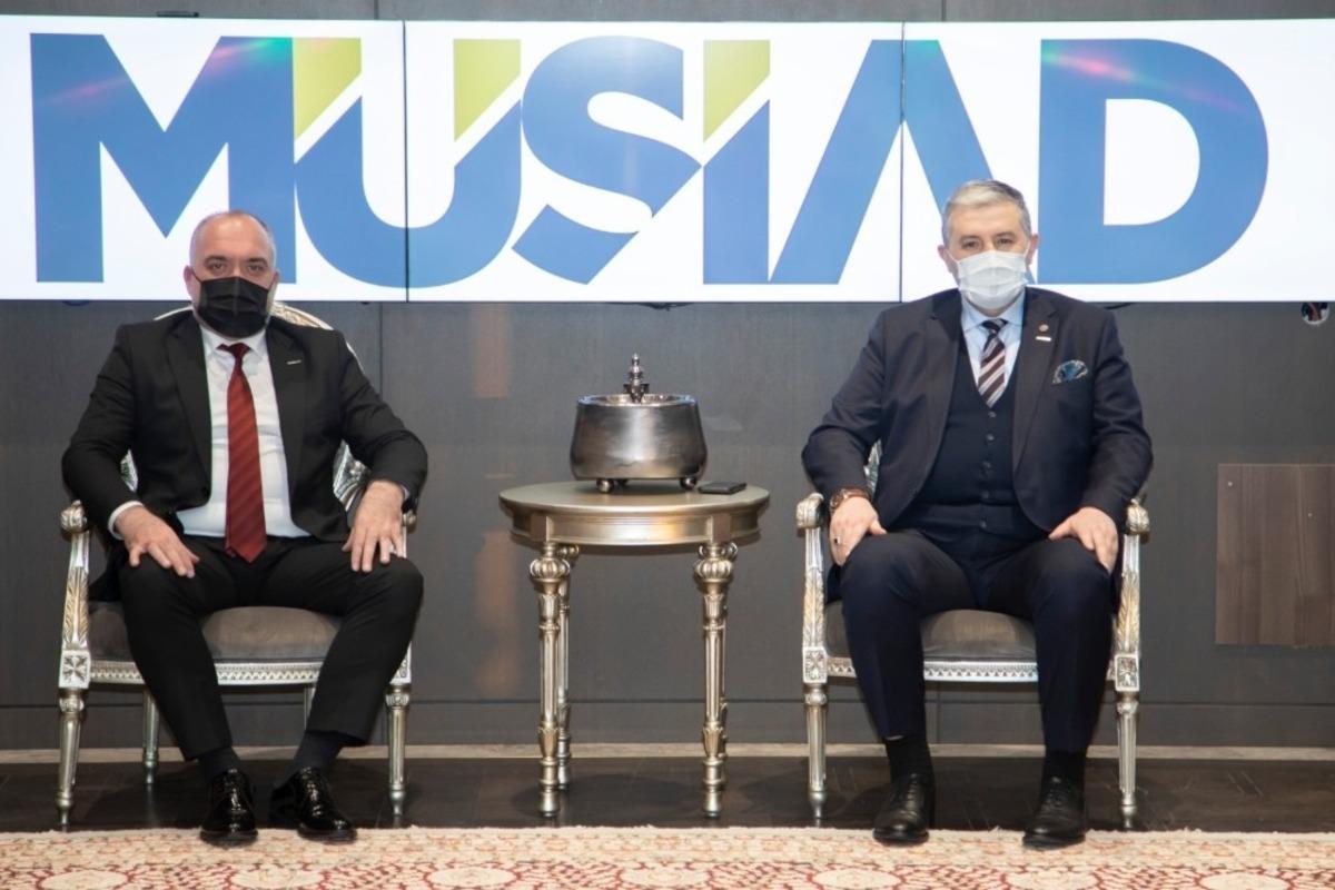 Pehlivan ve Y&ouml;netim Kurulu Genel Başkan Kaan&rsquo;ı ziyaret etti