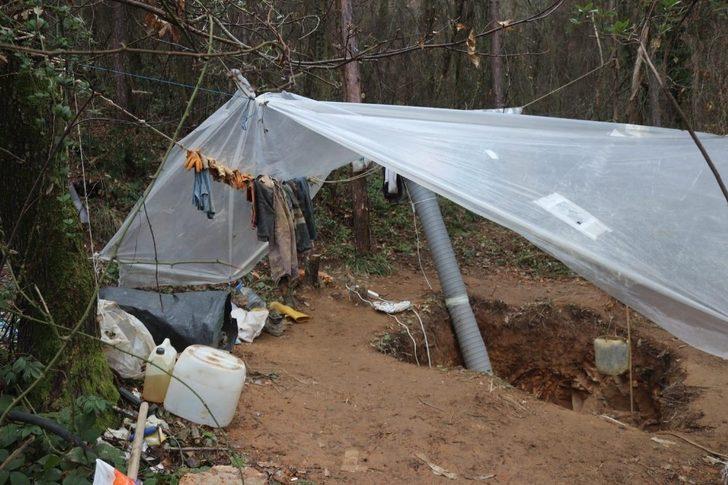 (Özel) Sarıyer’de defineciler 15 metre derinlikte suçüstü yakalandı G2