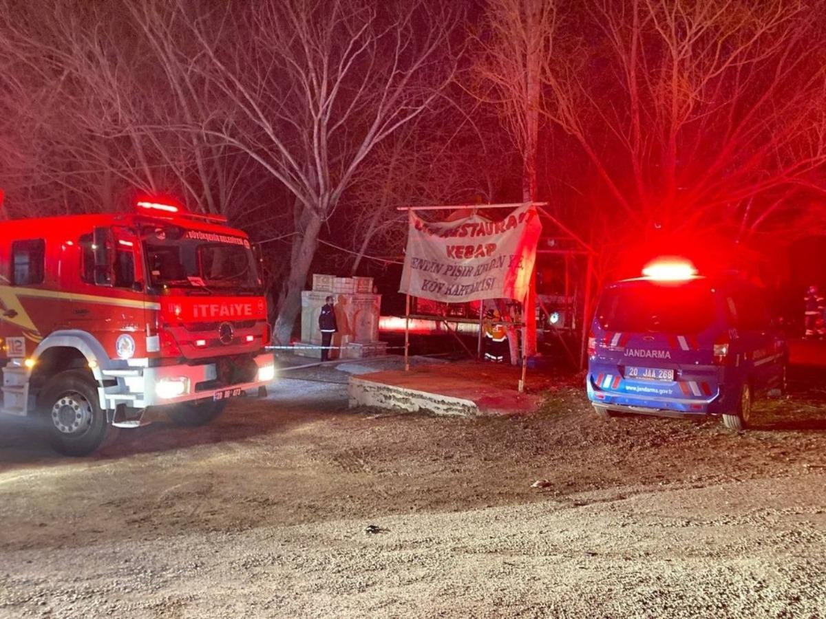 Alevlere teslim olan restoran 3 kişiye mezar oldu