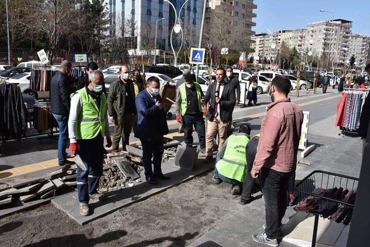 Başkan Beyoğlu önce kaldırım çalışmalarını inceledi, ardından vatandaşlara misafir oldu G2