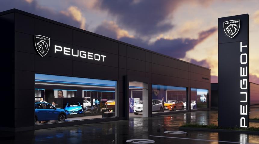Peugeot logosunu yeniledi 
