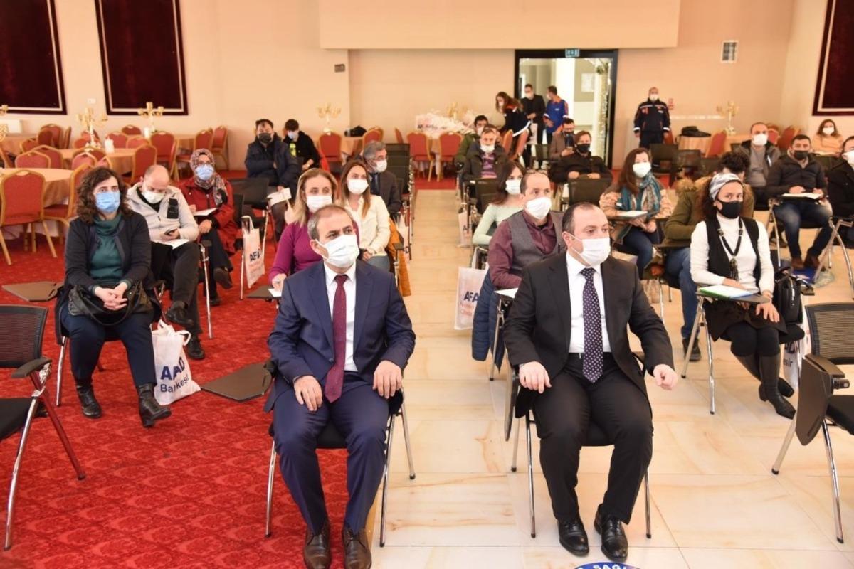 &Ouml;ğretmenlere Afet farkındalık eğitimi