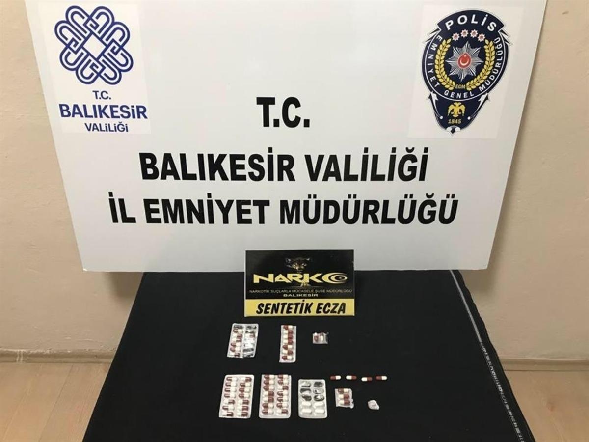 Balıkesir&rsquo;de polisten uyuşturucu operasyonu