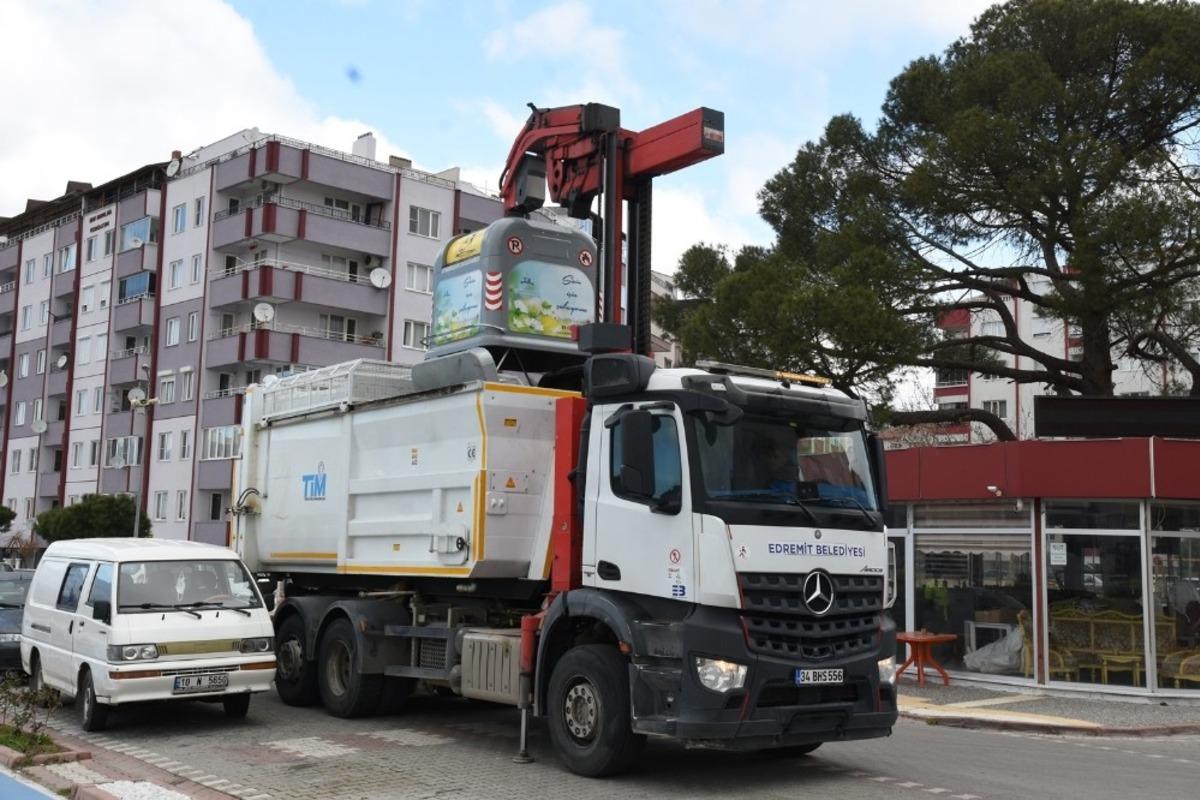 Edremit&rsquo;te yeni nesil &ccedil;&ouml;p toplama d&ouml;nemi