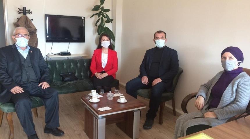 Tekin&rsquo;den, KYK m&uuml;d&uuml;rl&uuml;ğ&uuml;ne atanan Sevgi Belder Eren&rsquo;i ziyaret