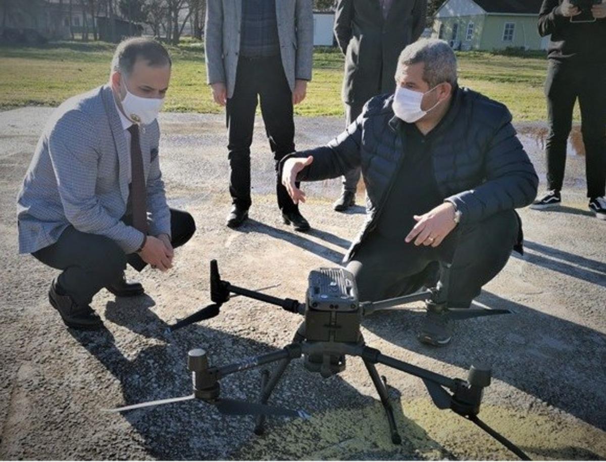 Maden ocaklarına İHA&rsquo;lı takip