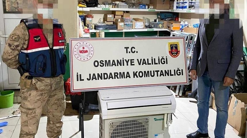 &Ccedil;alınan klima 14 saatlik g&ouml;r&uuml;nt&uuml; izlenerek bulundu