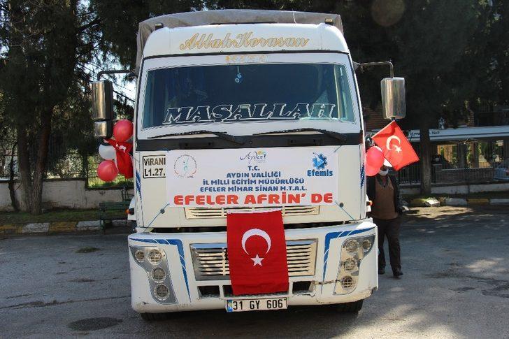 Efeler’den Afrin’e hijyen ve temizlik malzemesi desteği G2
