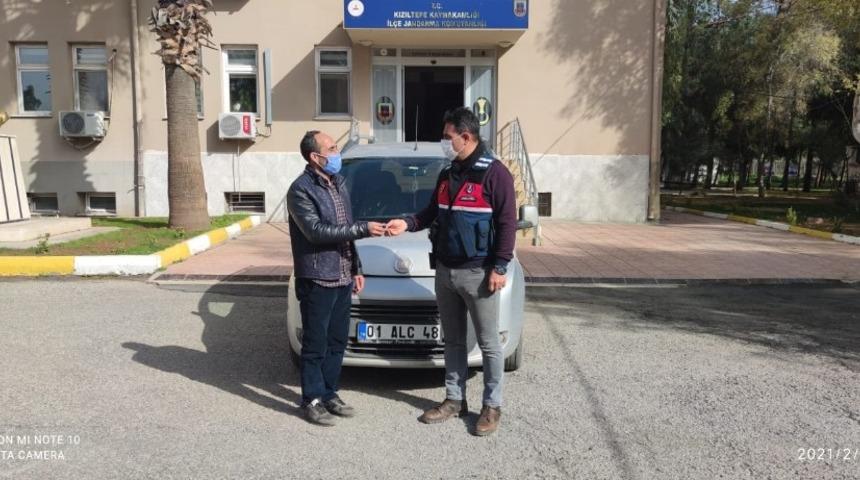 Jandarma oto hırsızlarını 67 kamerayı inceleyerek yakaladı