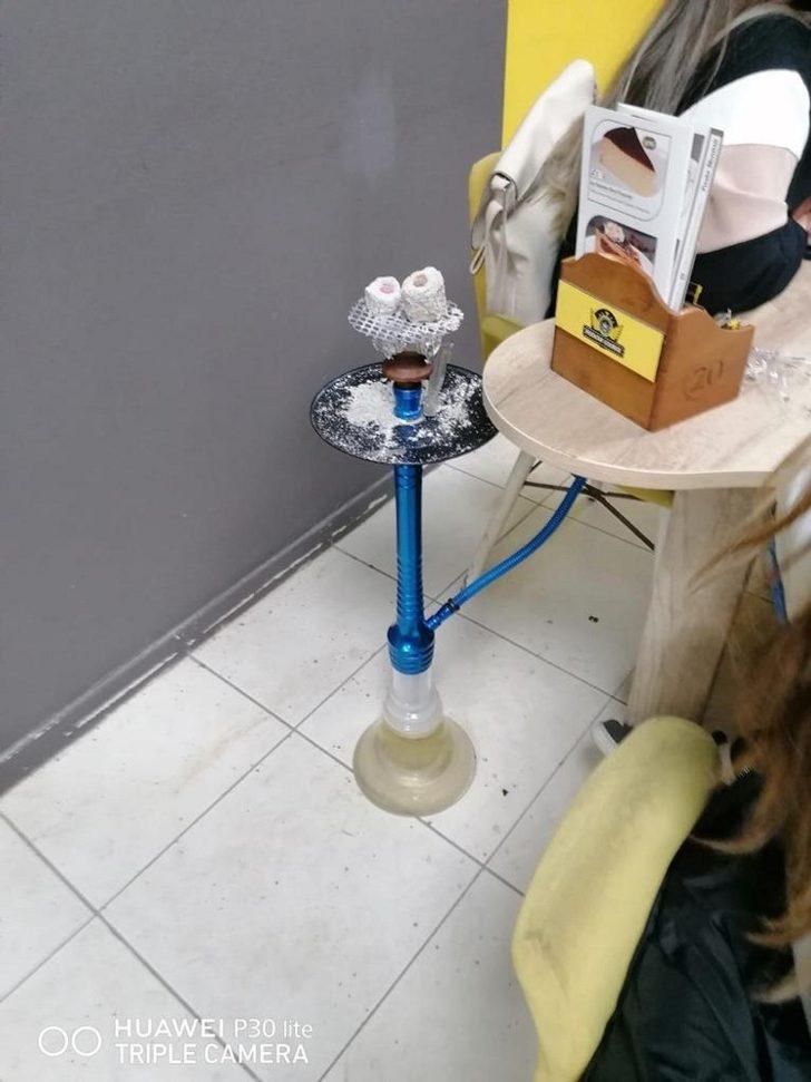 Kapalı kahvehanede oyun oynayıp sigara nargile içerken yakalandılar G3