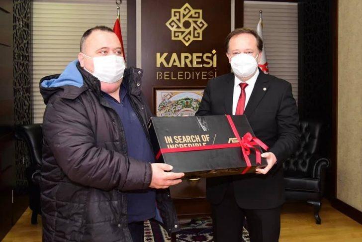 En çok atık pil toplayan çevreci Karesililere ödül G3