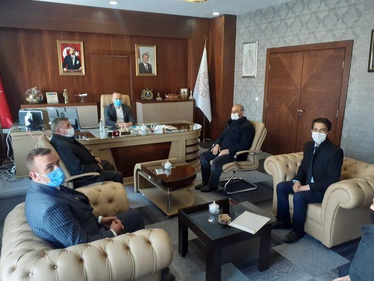 Anadolu Ölümsüz Kahramanlar Federasyonu Genel Başkanı Çelebi’den, Ağrı Milli Eğitim Müdürü Tekin’e ziyaret G2