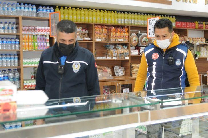 Kayapınar’da zabıta ekiplerinden yaka kameralı denetim G1