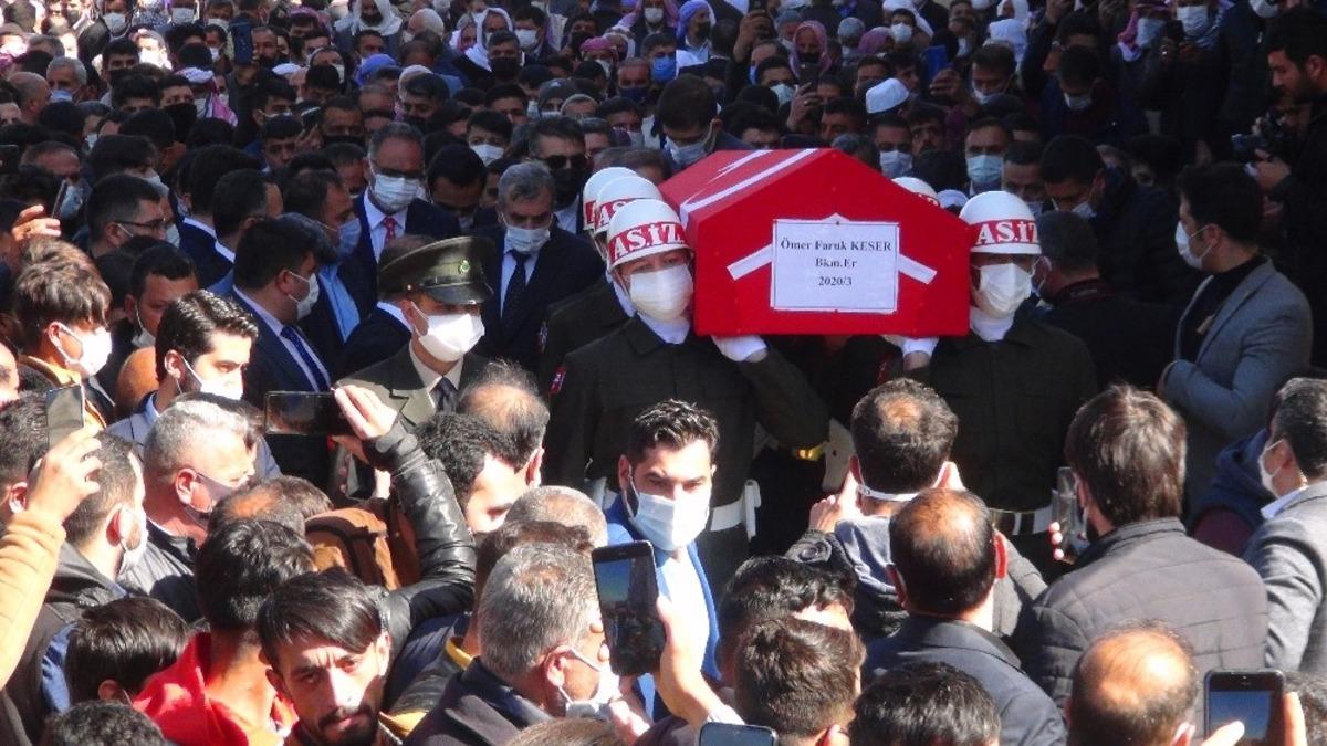 Şanlıurfa&rsquo;da kazada &ouml;len asker son yolculuğuna uğurlandı