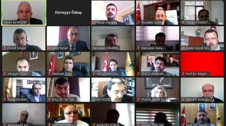 DÜ’de 2021 yılı birinci kalite komisyonu toplantısı yapıldı