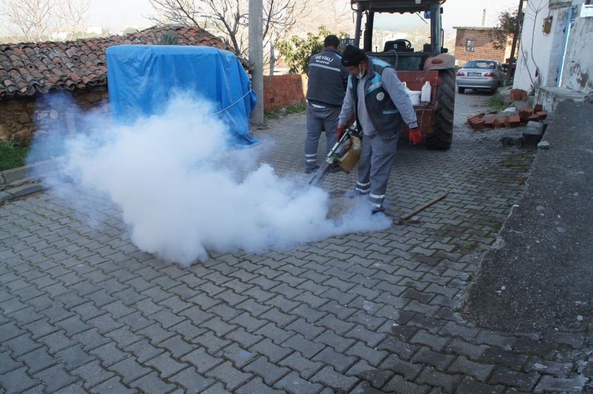 Geyikli&rsquo;de yaza hazırlık &ccedil;alışmaları