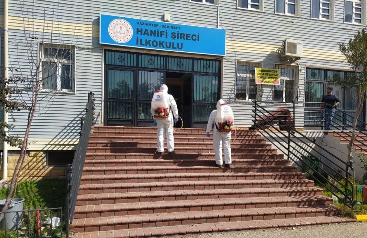 Şahinbey&rsquo;de okullar y&uuml;z y&uuml;ze eğitime hazırlanıyor