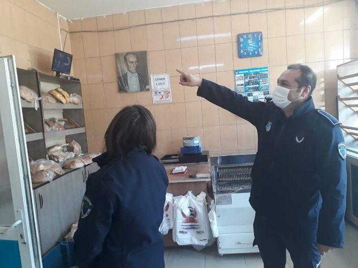 Ergene’de zabıta ekiplerinden gıda satışı yapılan yerlere denetim G2