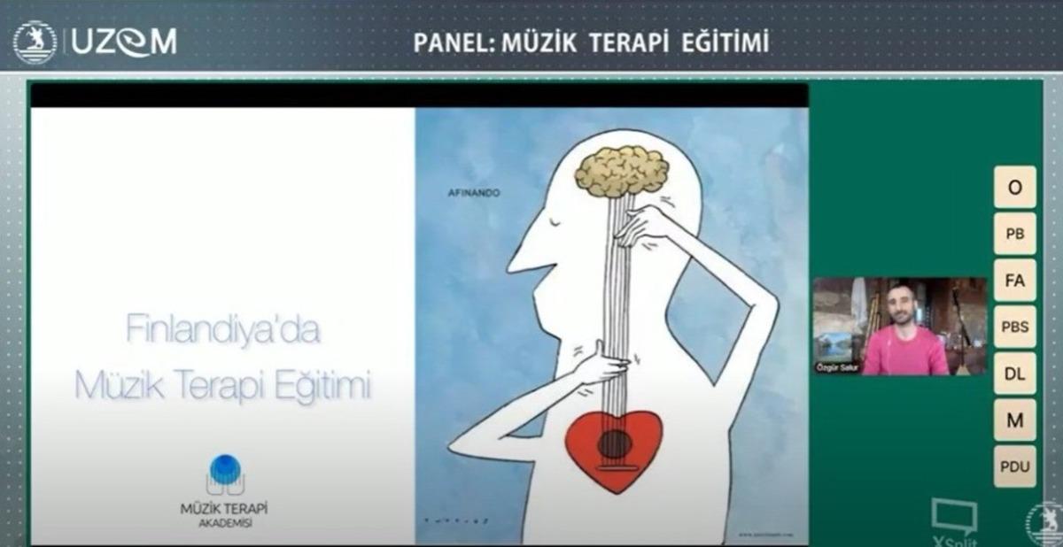 &ldquo;M&uuml;zik Terapi Eğitimi&rdquo; konulu panel