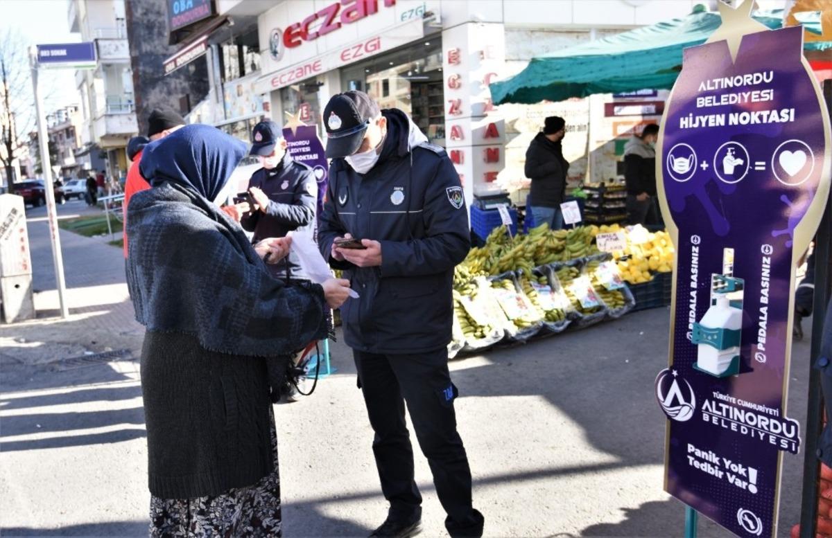 Pazar yerlerinde Kovid-19 denetimleri arttırıldı