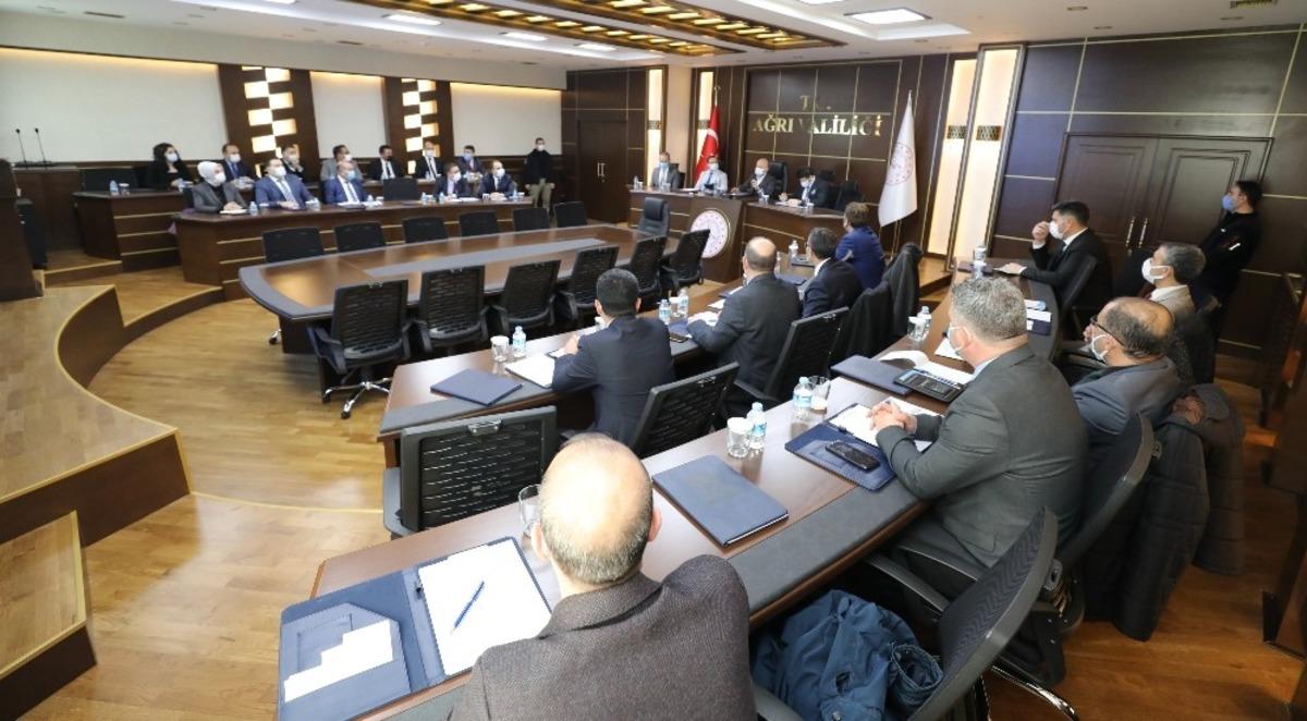 Ağrı&rsquo;da eğitim &ouml;ğretim konulu &ldquo;&Ccedil;alışma Grubu Toplantısı&rdquo; d&uuml;zenlendi