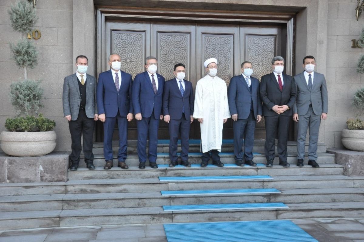 Diyanet İşleri Başkanı Prof. Dr. Ali Erbaş Afyonkarahisar&rsquo;da