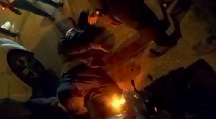 Evine kısa yoldan gitmek isterken hastanelik oldu G1