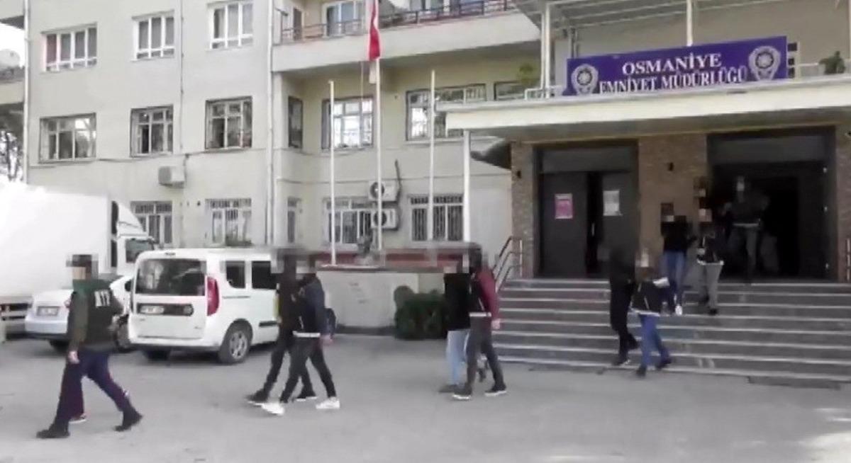 Osmaniye&rsquo;de "torbacı" operasyonuna 10 tutuklama