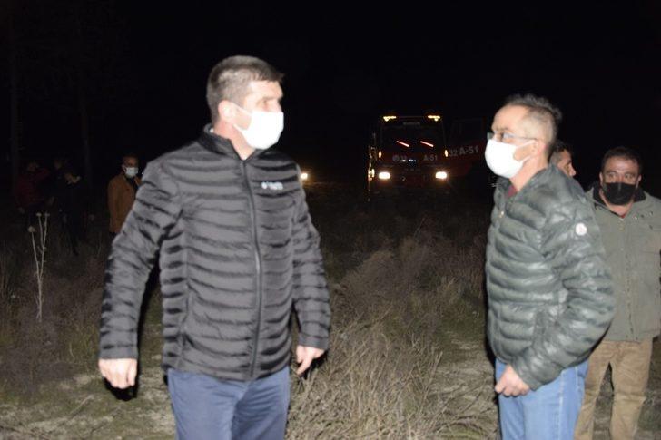 Burdur Gölü kıyısında korkutan sazlık yangını G4