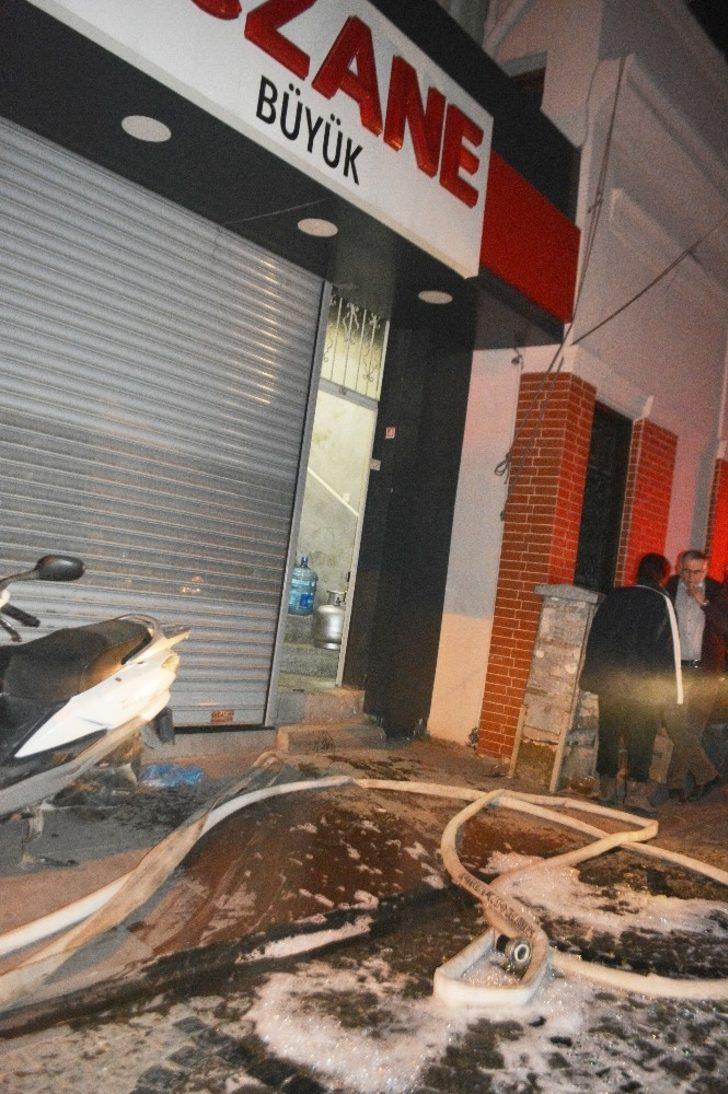 Ayvalık’ta ev yangını G5