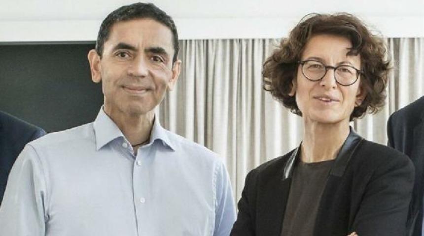 Uğur Şahin ve Özlem Türeci'ye Almanya'dan liyakat nişanı