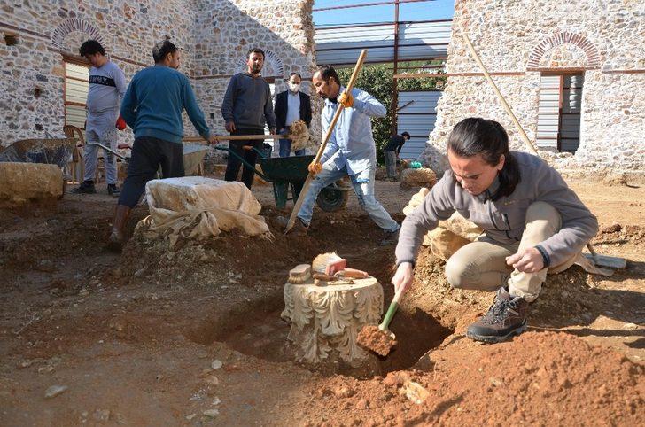 Alanya Gülevşen Camii’nde zemin kazısı devam ediyor G2