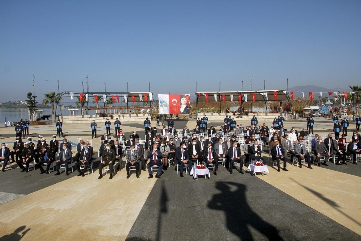 Şehit Fethi Bey &ouml;l&uuml;m&uuml;n&uuml;n 107. yılında Fethiye&rsquo;de anıldı