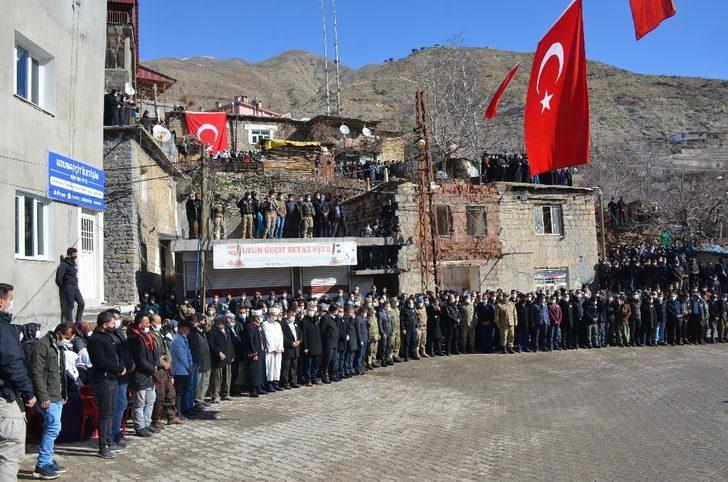 Pence Kaplan Harekatı’nda şehit olan güvenlik korucusu toprağa verildi G3