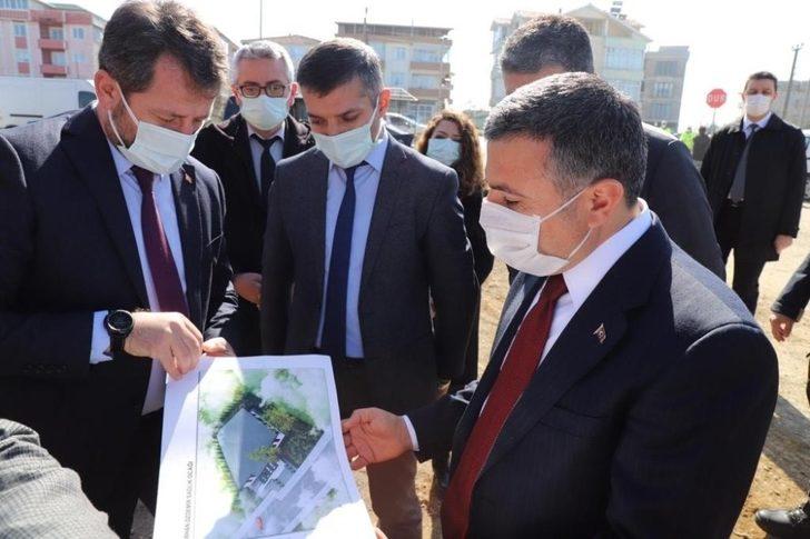 Vali Atay yapımı süren merkezde incelemelerde bulundu G2