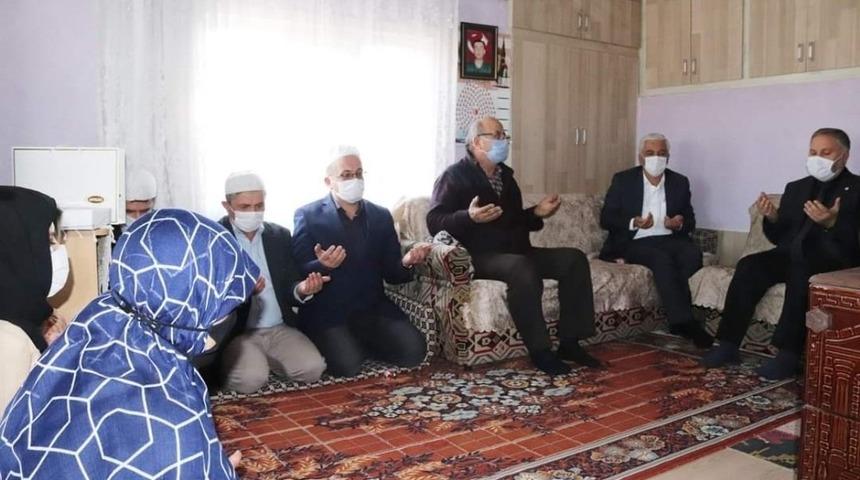 Şehit ailesine ziyaret
