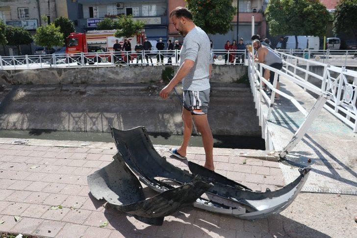 Direksiyon hakimiyetini kaybeden hemşire, kanala uçtu G3